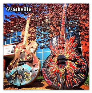 Nashville Photo Magnets | Guitars On Music Row