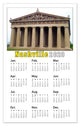 Nashville Calendar Magnets | Parthenon