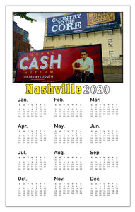 Nashville Calendar Magnets | Johnny Cash