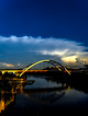 Nashville Photo Magnet | Blue Sky Over Downtown