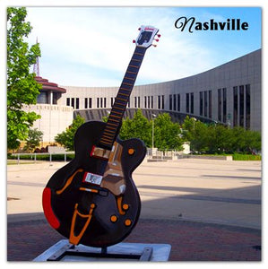 Nashville Picture Magnet | Guitar with Hall of Fame