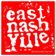East Nashville Magnets | Grunge White on Red