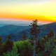 Nashville Photo Magnets | Sunset In the Great Smoky Mountains