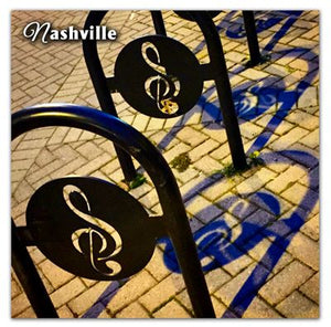 Nashville Photo Magnet | Musical Note