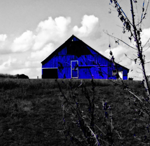 Nashville Photographer | Very Blue Barn