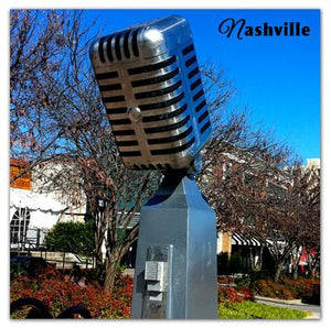 Nashville Fridge Magnet | Giant Mic