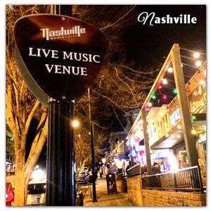 Nashville Photo Magnets |  Demonbreun Street