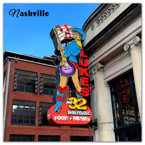 Nashville Fridge Photo Magnet | Lukes 32