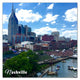 Nashville Photo Magnets | Skyline with Clouds