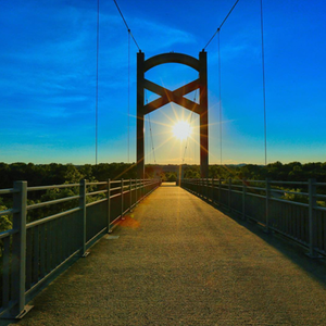 Photo Magnets | Sunset On The Bridge